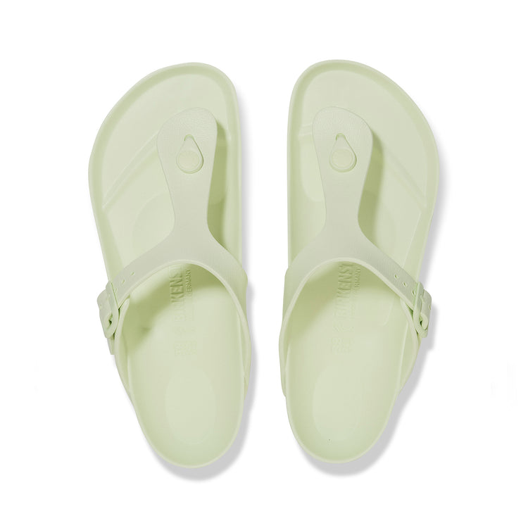Birkenstock Gizeh EVA Faded Lime top view