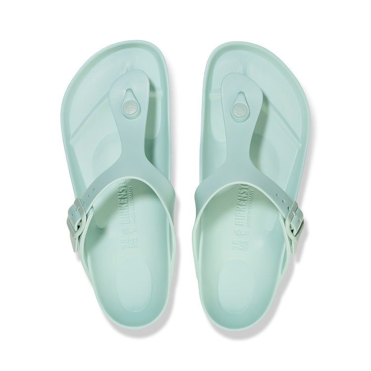 Birkenstock Gizeh EVA Surf Green top view