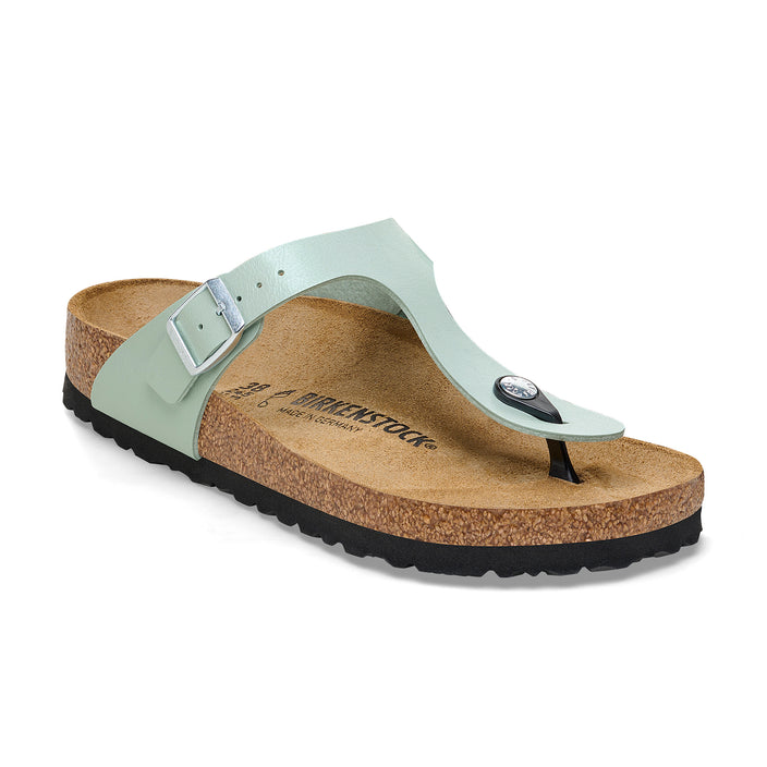 Birkenstock Gizeh Graceful Surf Green Birko-Flor 