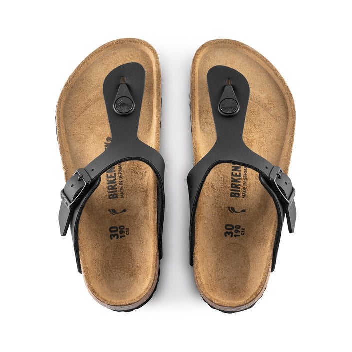 Gizeh Kids Black Birko-Flor top view