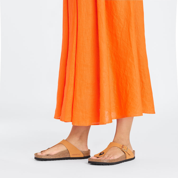 Gizeh Burnt Orange Nubuck Leather