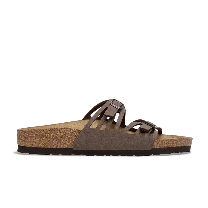 Birkenstock Australia Granada Mocca BirkiBuc side view