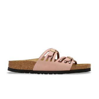 Birkenstock Australia Granada Soft Pink Nubuck Leather side view