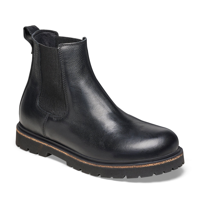 Birkenstock Highwood M Black Natural Leather 