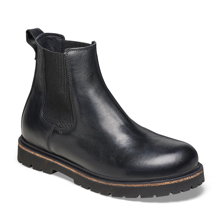 Birkenstock Highwood M Black Natural Leather 