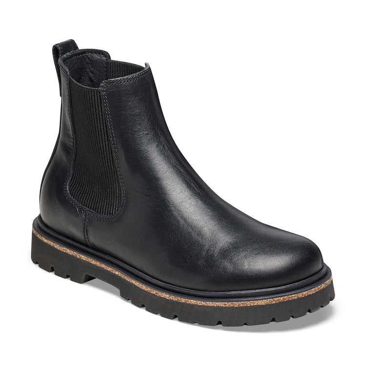Birkenstock Highwood W Black Natural Leather 