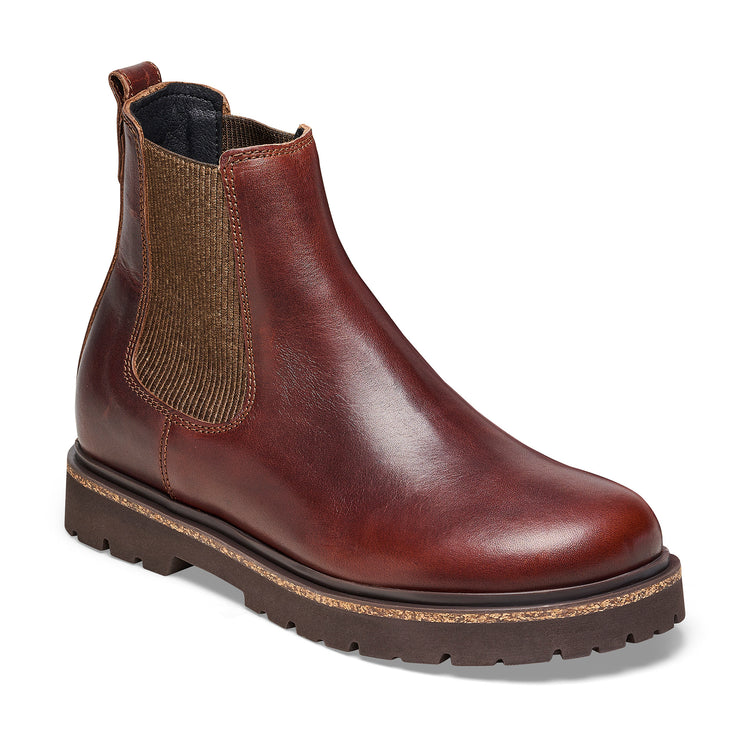 Birkenstock Highwood W Chocolate Natural Leather 