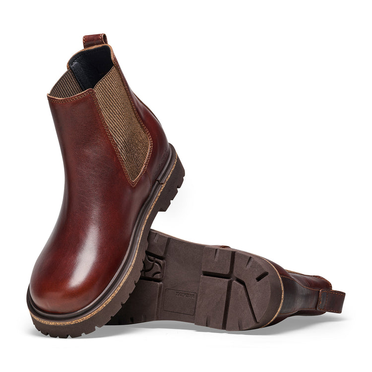 Birkenstock Highwood W Chocolate Natural Leather sole view