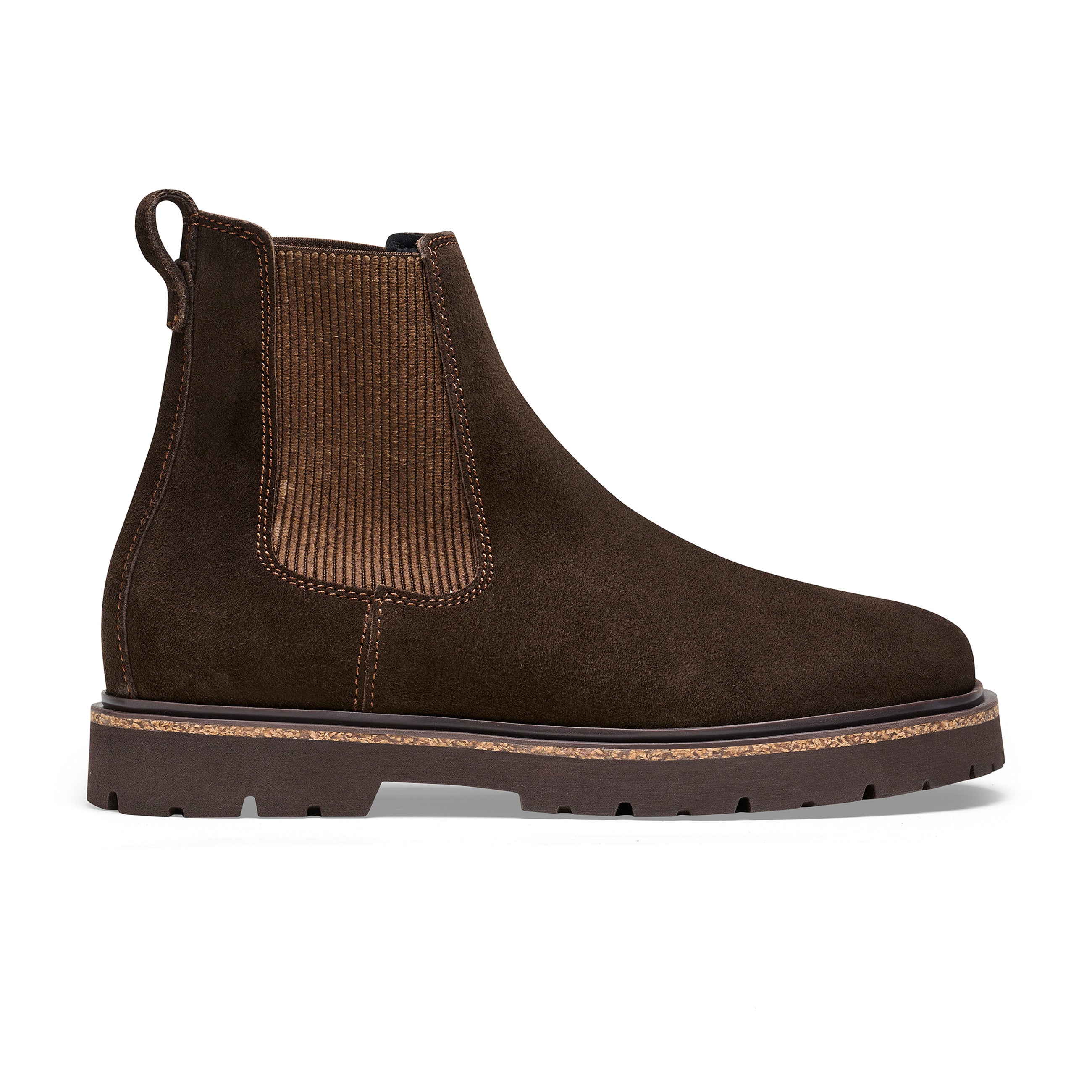 Birkenstock Highwood Womens Mocca Suede Leather Boots