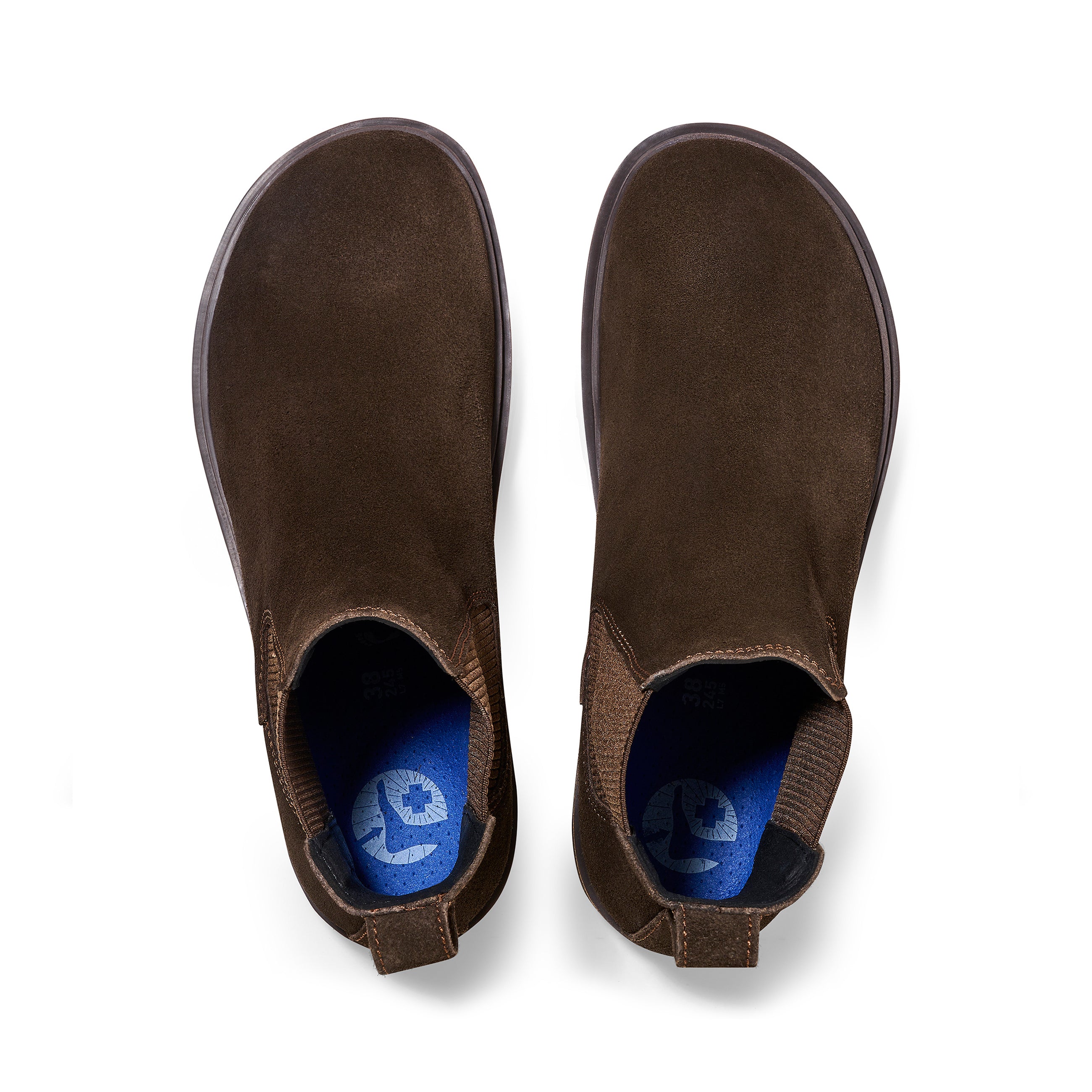 Birkenstock Highwood Womens Mocca Suede Leather Boots