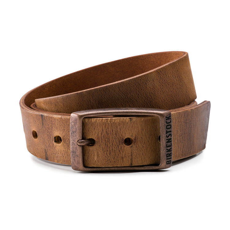 Birkenstock Australia Kansas Belt Cognac Oiled Leather 35mm One Size 
