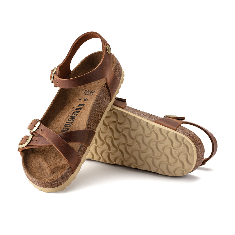 Birkenstock Australia Kumba Cognac Oiled Leather sole view