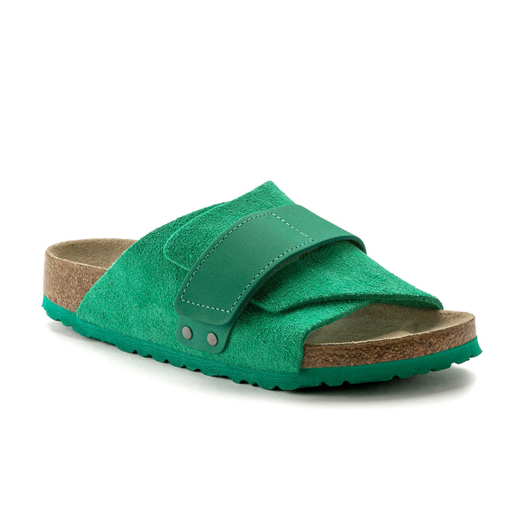 Birkenstock Kyoto Bold Green Suede/Nubuck Leather 