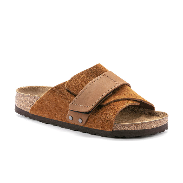 Birkenstock Kyoto Mink Suede/Nubuck Leather 