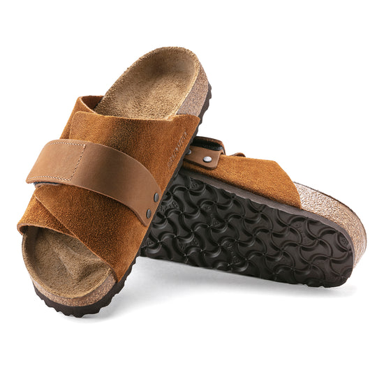 Birkenstock Kyoto Mink Suede/Nubuck Leather sole view