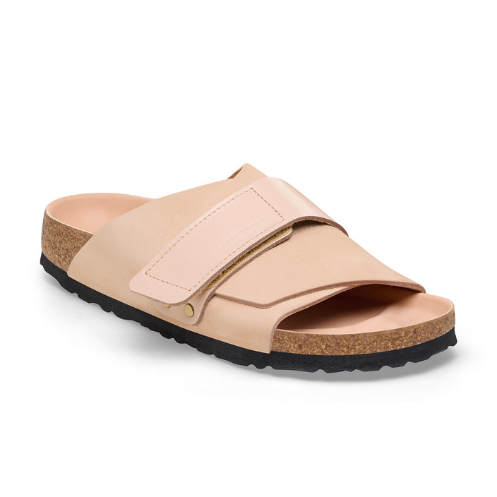 Birkenstock Kyoto High Shine New Beige Nubuck Leather 
