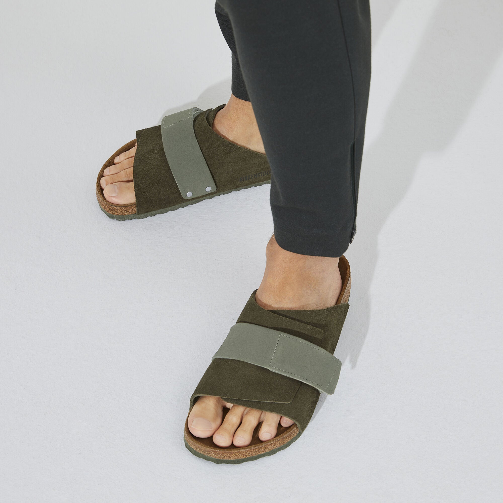 Birkenstock Kyoto Thyme Suede Leather