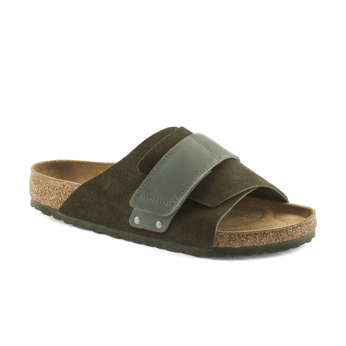 Birkenstoc Australia Kyoto Thyme Suede Leather