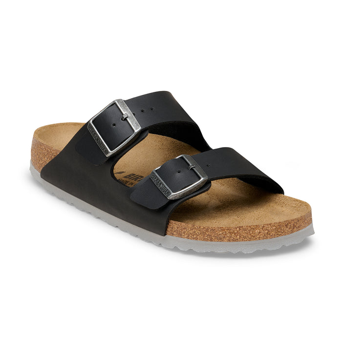 Birkenstock Australia Arizona Black/Light Grey Outsole Birko-Flor
