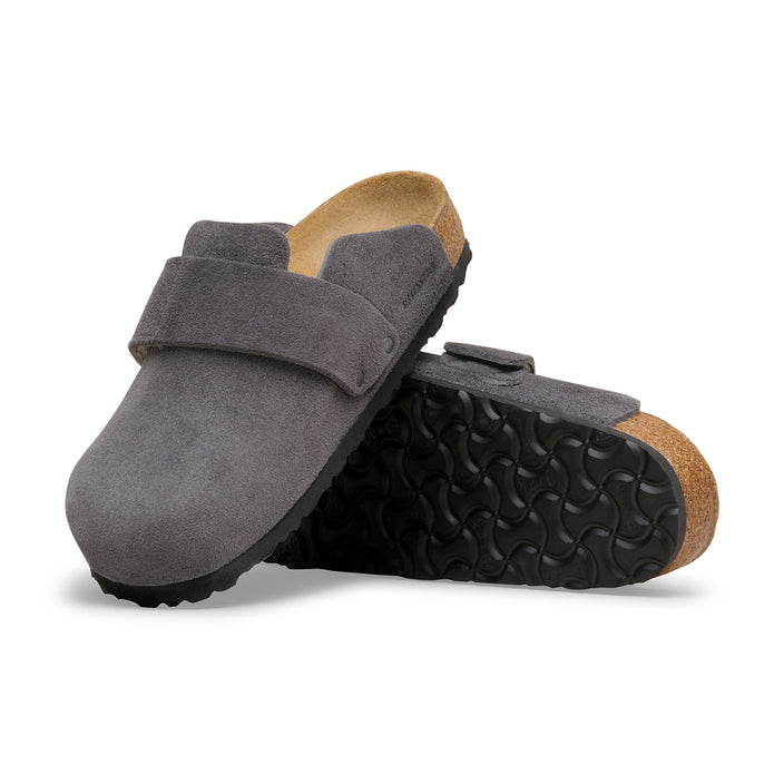 Birkenstock Australia Loma Charcoal Suede Leather sole view