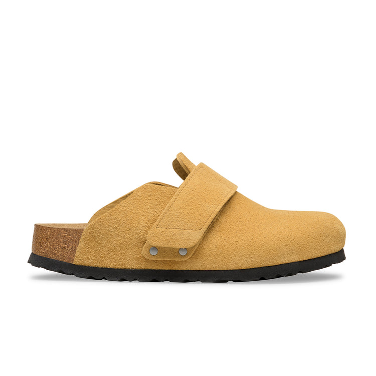 Birkenstock Australia Loma Cork Brown Suede Leather side view