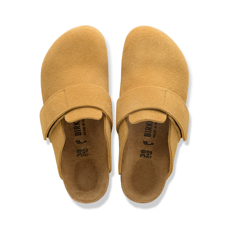 Birkenstock Australia Loma Cork Brown Suede Leather top view