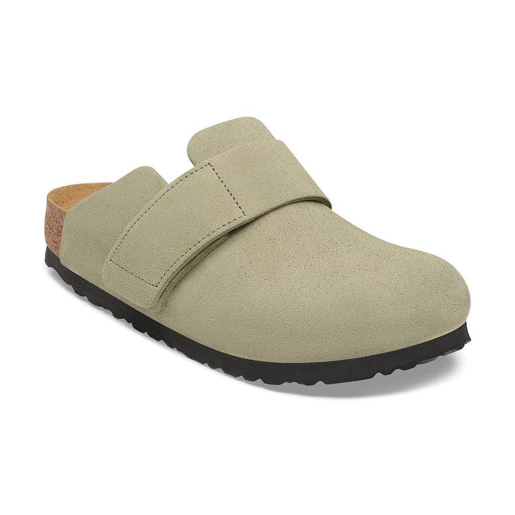 Birkenstock Australia Loma Faded Khaki Suede Leather