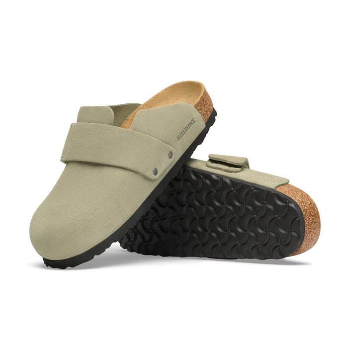 Birkenstock Australia Loma Faded Khaki Suede Leather Sole View