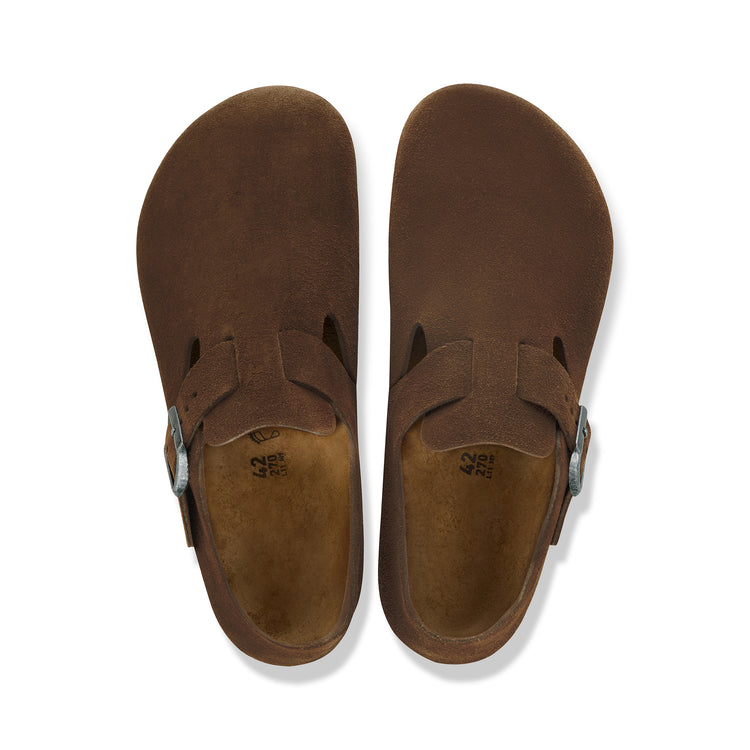 Birkenstock Australia London Carafe Suede Leather top view