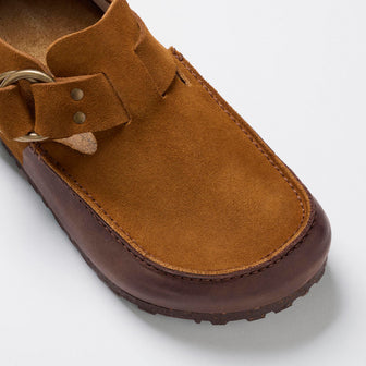 London Methow Mink/Roast Suede/Oiled Leather