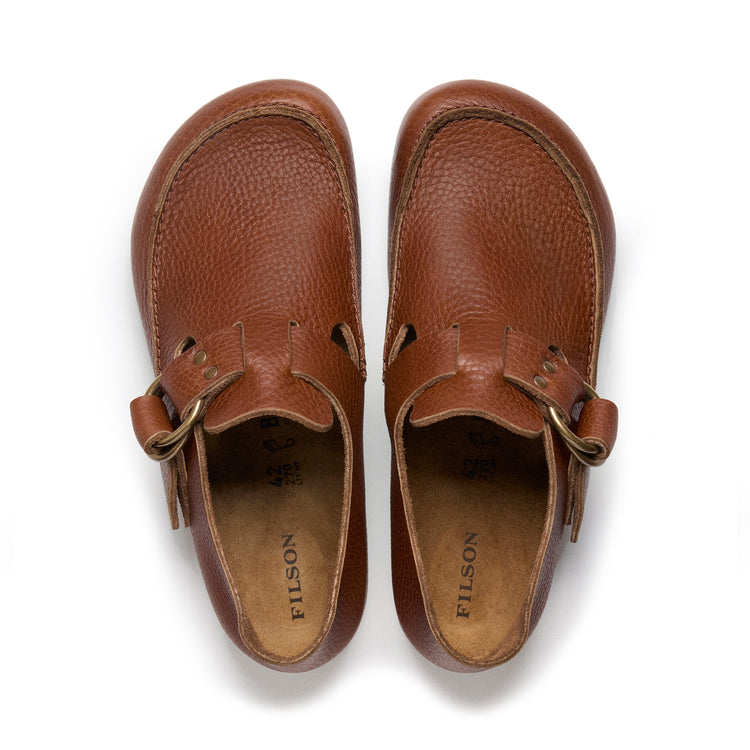 Birkenstock London Methow Roast Tumbled Leather top view