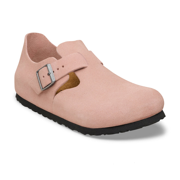 Birkenstock Australia London Pink Clay Suede Leather 