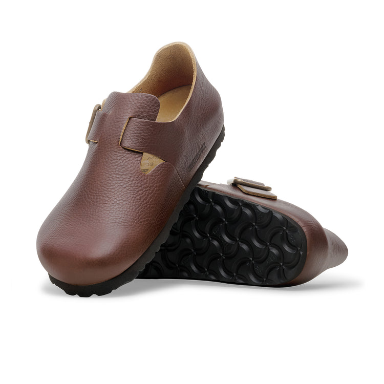 Birkenstock London Wire Buckle Vintage Wood Roast sole view