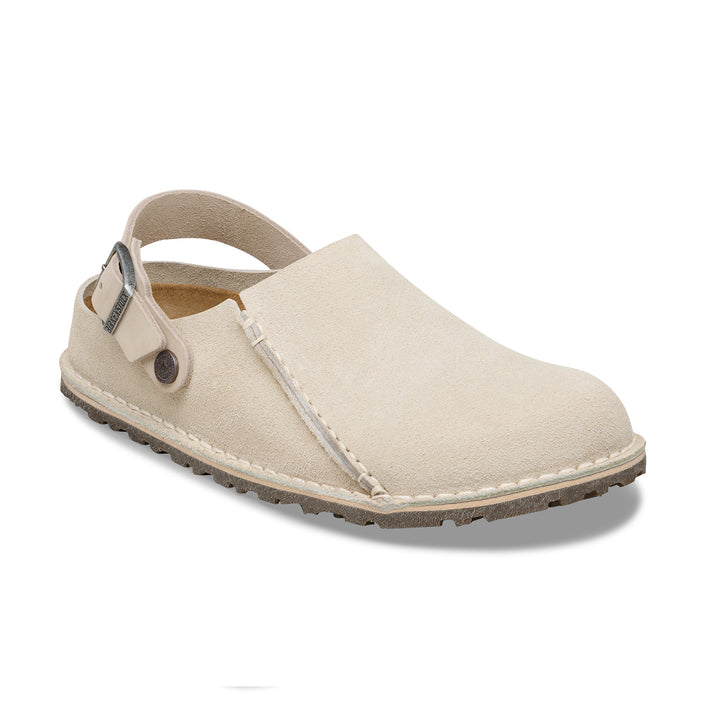 Birkenstock Australia Lutry Oyster Suede Leather 