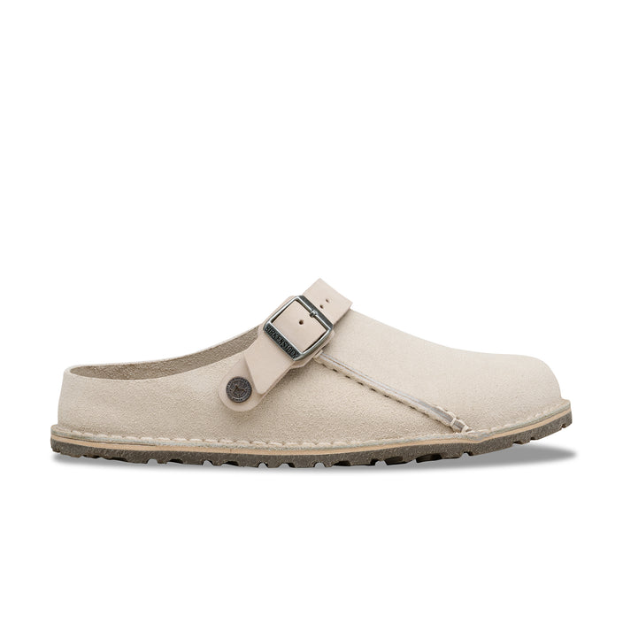 Birkenstock Australia Lutry Oyster Suede Leather side alt view