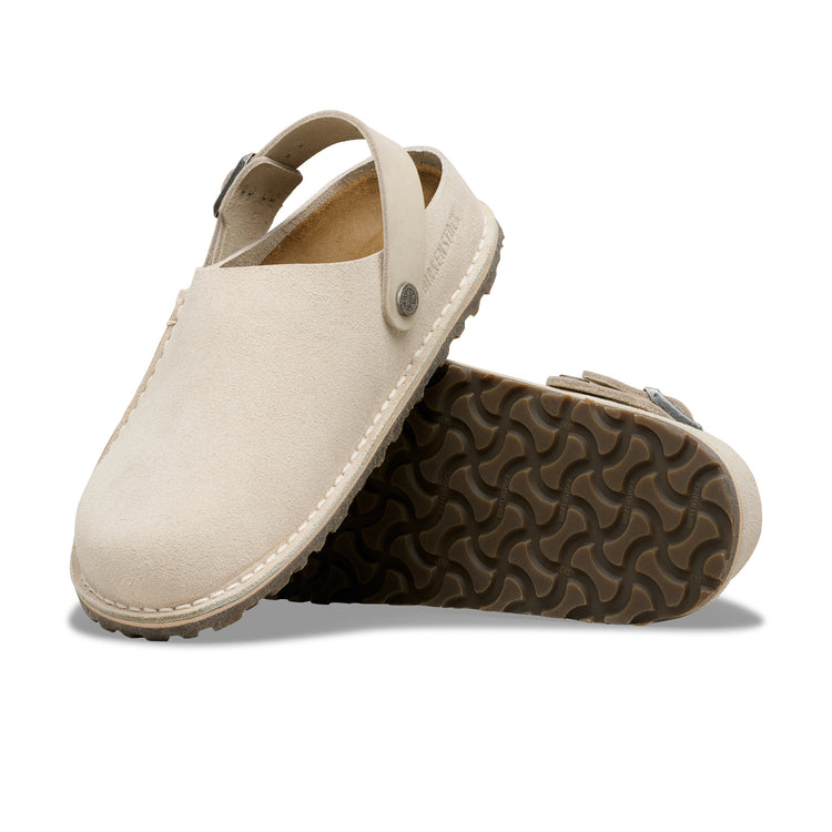 Birkenstock Australia Lutry Oyster Suede Leather sole view