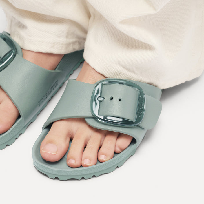 madrid big buckle eva pure sage on model 2 1031422