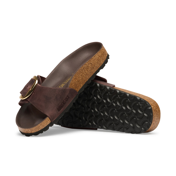 Birkenstock Australia Madrid Big Buckle Habana Oiled Leather Sole View