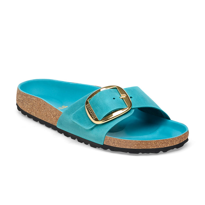 Birkenstock Madrid Big Buckle Biscay Bay Oiled Leather 