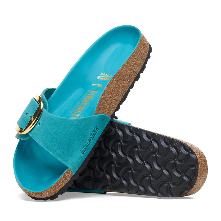 Birkenstock Madrid Big Buckle Biscay Bay Oiled Leather sole view