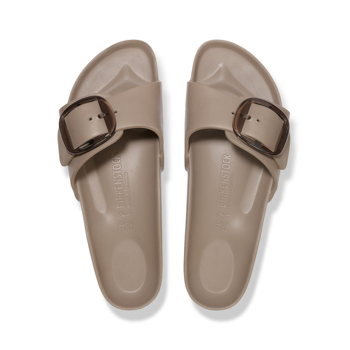 Birkenstock Madrid EVA Big Buckle Grey Taupe top view