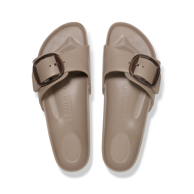 Birkenstock Madrid EVA Big Buckle Grey Taupe top view
