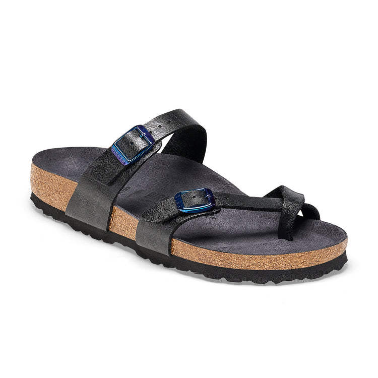 Mayari Graceful Licorice/Metallic Blue Birko-Flor 