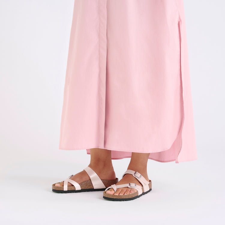 Mayari Saffiano Iridescent Light Rose Embossed Birko-Flor