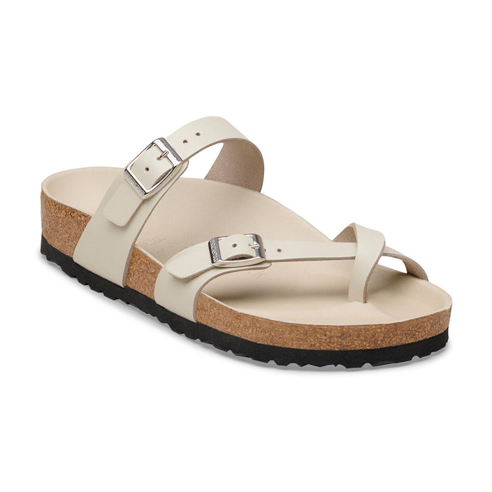 Birkenstock Australia Mayari Semi-Exquisite Oyster Amalfi Leather 