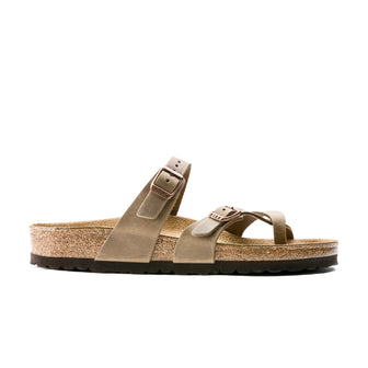 Birkenstock Mayari Tabacco Brown Oiled Leather side view