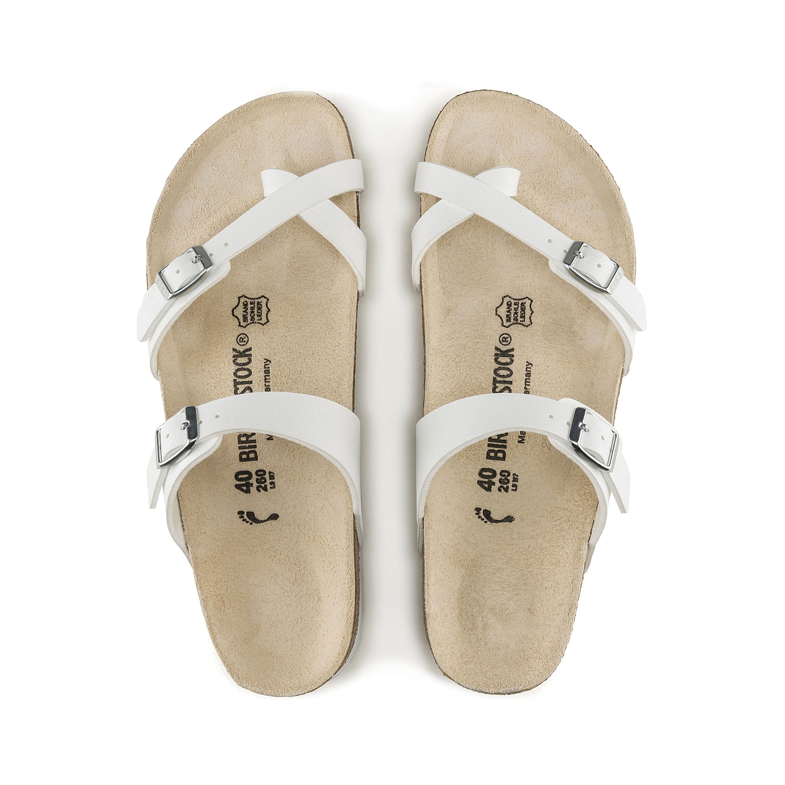 Birkenstock mayari パテントホワイト 36 23cm Birkenstock mayari パテントホワイト 36 23cm - メルカリ