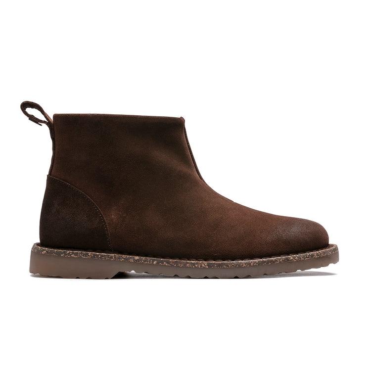 Birkenstock Melrose Espresso Waxy Suede Leather side view