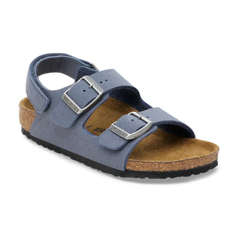 Birkenstock Milano Kids Adjustable Strap Navy BirkiBuc 