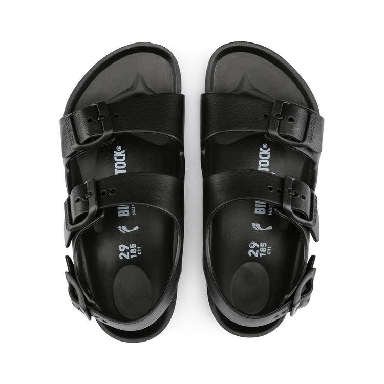 Birkenstock Milano Kids EVA Black top view